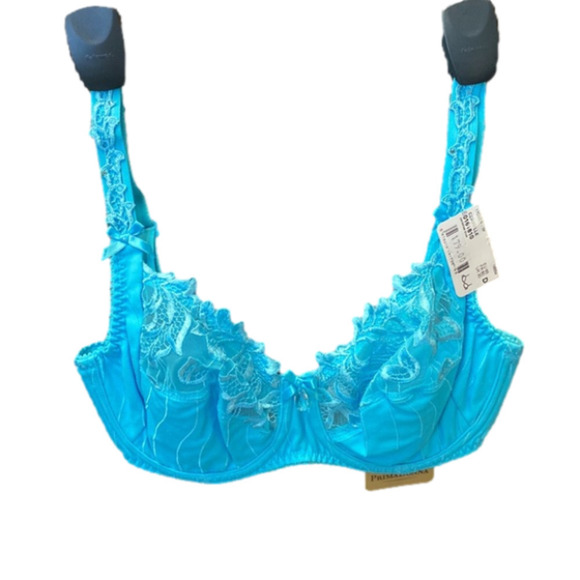 Prima Donna Deauville Paradise Blue Women's Luxury Underwire Full Cup Bra (NWT) - Picture 2 of 10